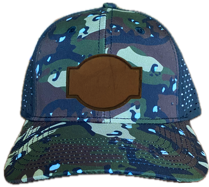 Chocolate Chip Woodland Low Profile Trucker