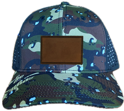Chocolate Chip Woodland Low Profile Trucker