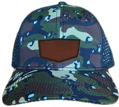 Chocolate Chip Woodland Low Profile Trucker