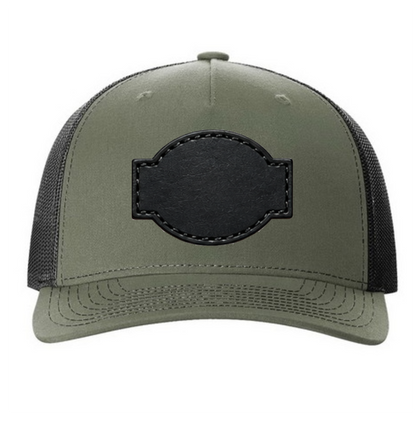 Richardson 112 Colors Leather Patch Trucker Hat