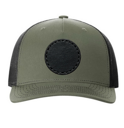Richardson 112 Colors Leather Patch Trucker Hat