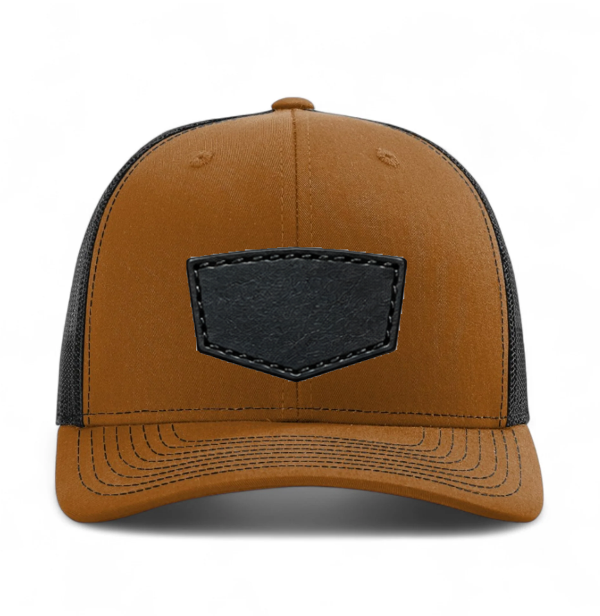 Richardson 112 Colors Leather Patch Trucker Hat