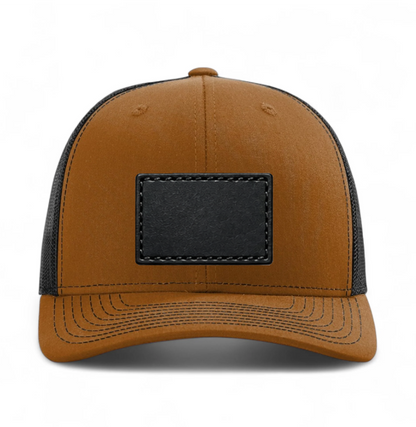 Richardson 112 Colors Leather Patch Trucker Hat