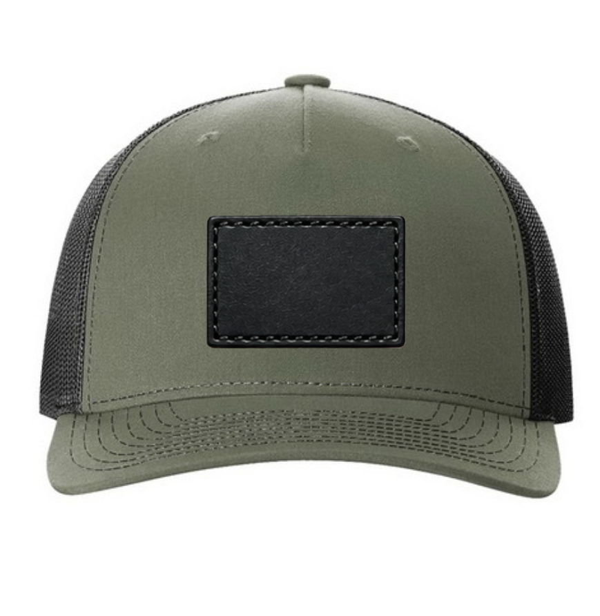Richardson 112 Colors Leather Patch Trucker Hat