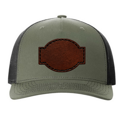 Richardson 112 Colors Leather Patch Trucker Hat