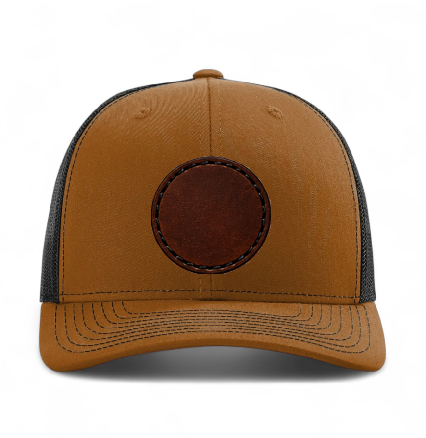Richardson 112 Colors Leather Patch Trucker Hat