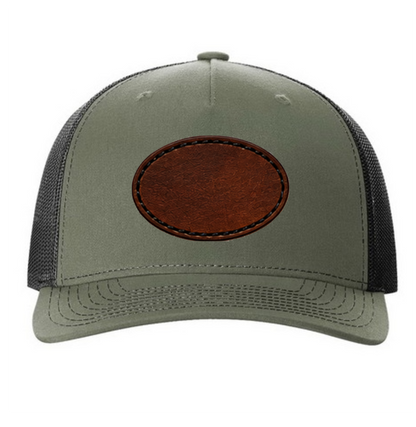 Richardson 112 Colors Leather Patch Trucker Hat