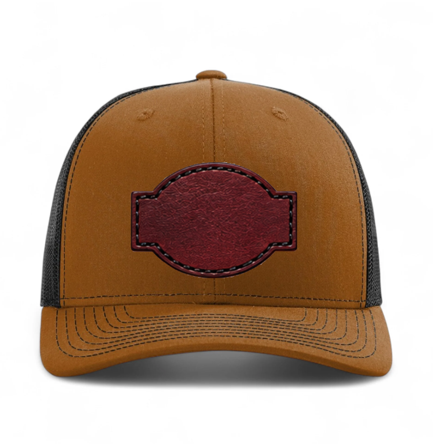 Richardson 112 Colors Leather Patch Trucker Hat