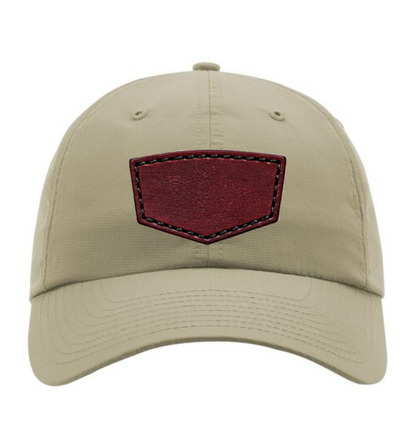 Richardson 225 Leather Patch Performance Cap